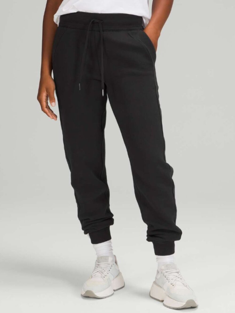 Lululemon Scuba High-Rise Jogger Fleece 26 Gray Women Size 14W